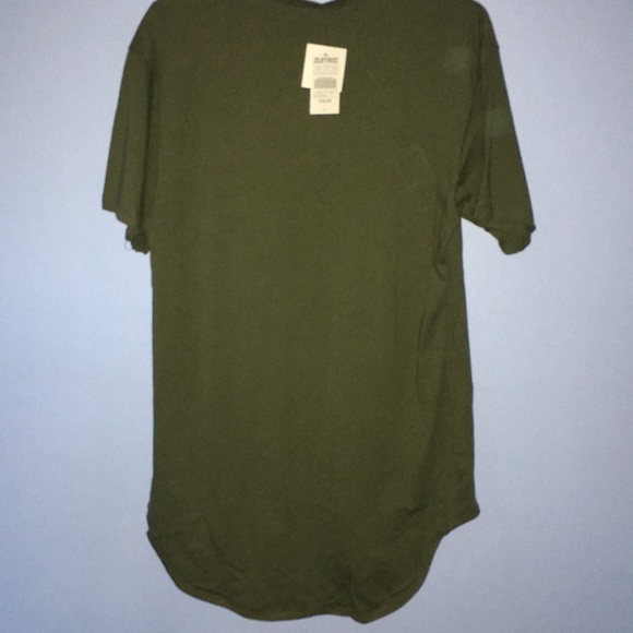 Olive Green Zumiez Long Shirt Medium - Picture 2 of 3